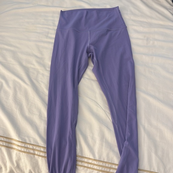 Purple Align Leggings 25” size 8 or 6 - Picture 5 of 6